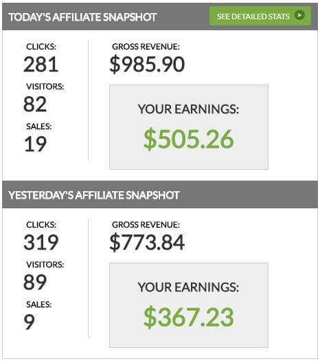 Historical JVZoo affiliate snapshot 02