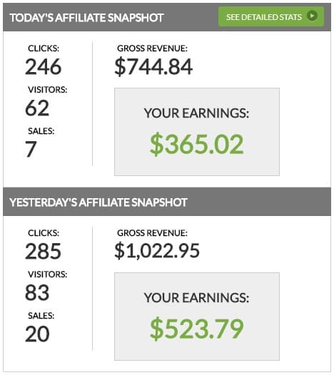 Historical JVZoo affiliate snapshot 03