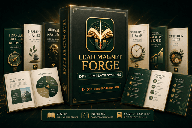 DFY Template Systems product cover