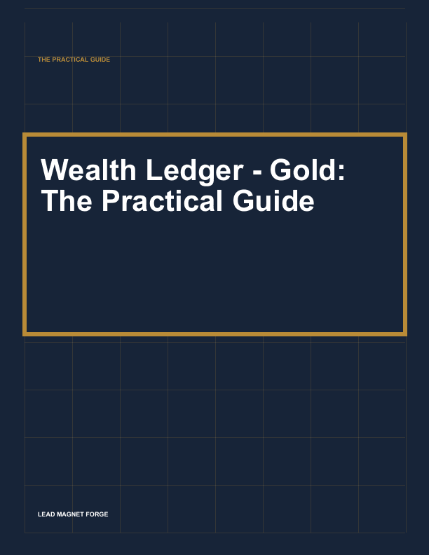 Wealth Ledger - Gold cover preview
